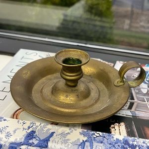 Antique Brass Candle Stick